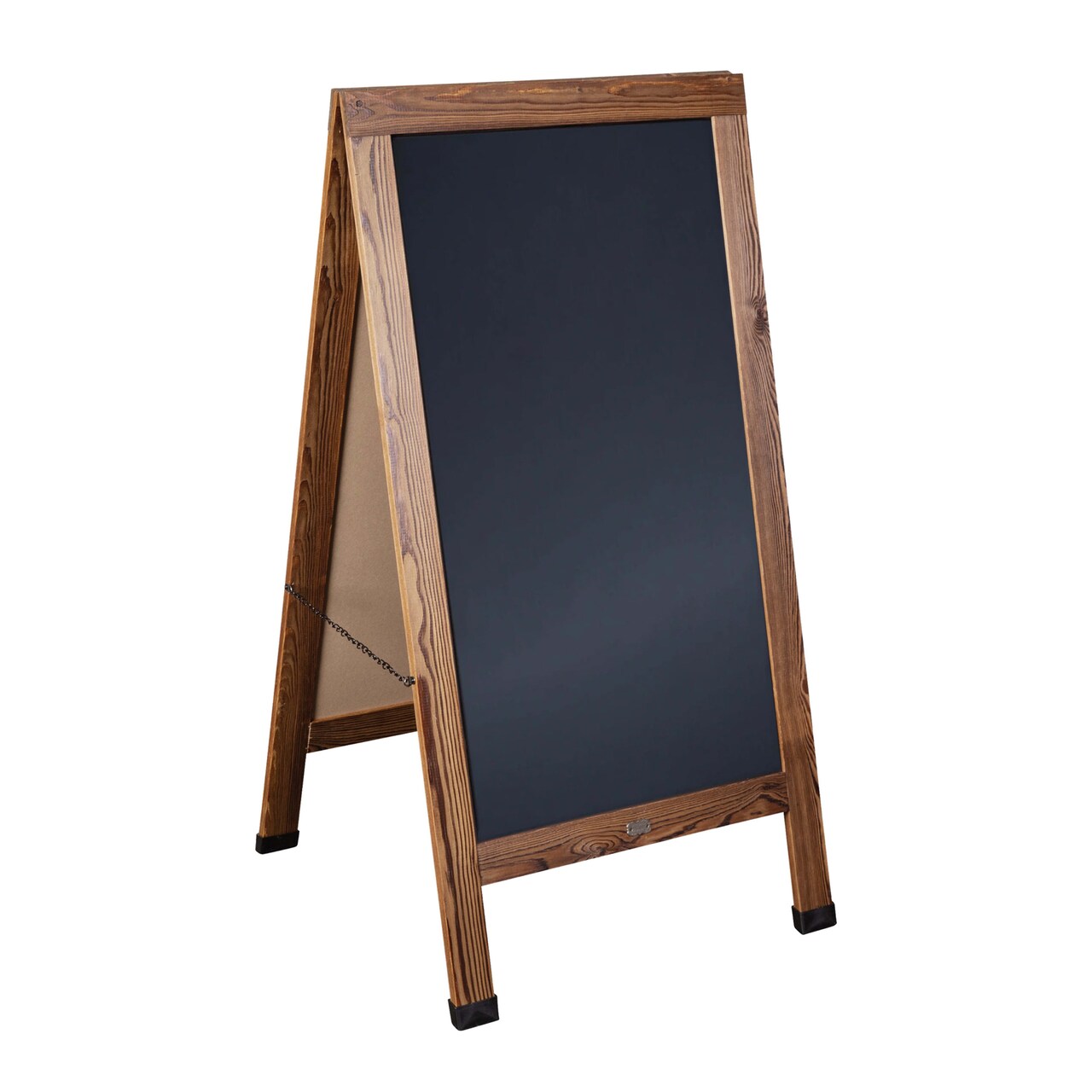 HBCY Creations A-Frame Chalkboard / Sidewalk Chalkboard Sign with Eraser / Large Sturdy Sandwich Board / A Frame Restaurant Message Board